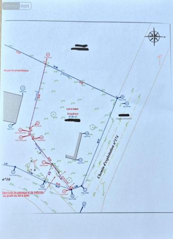 Terrain à Batir à vendre à Questembert dans le Morbihan (56230), ref : 56013-827