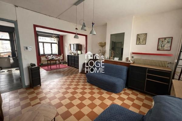 Maison bel etage-gros potentiel