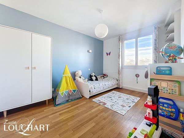 Appartement familial Dernier étage rénové par un architecte