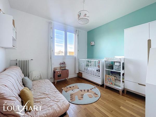 Appartement familial Dernier étage rénové par un architecte
