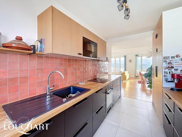 Appartement familial Dernier étage rénové par un architecte