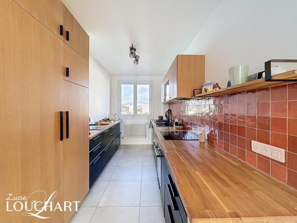 Appartement familial Dernier étage rénové par un architecte