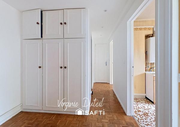 Appartement T3 - 56,6 m2 - 2 chambres - A rénover