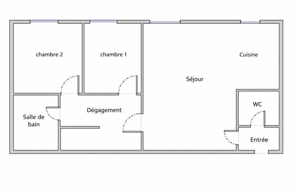 NOISY-LE-GRAND (93160) – HYPERCENTRE – 3 PIÈCES – PARKING