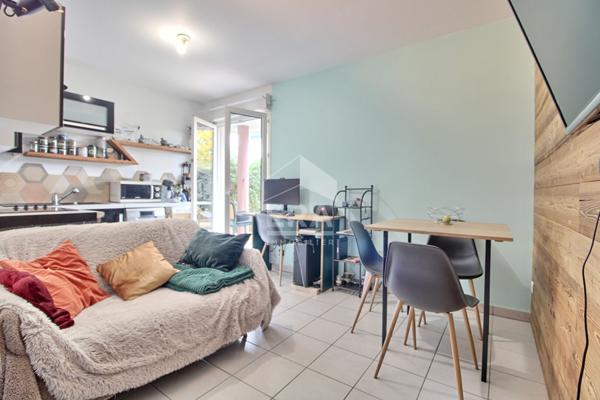 VILLAZ (74) ? T2 RARE RÉCENT (2009) EN REZ-DE-JARDIN ? IDEAL PRIMO-ACCÉDANT OU INVESTISSEUR (Loué 770 €)