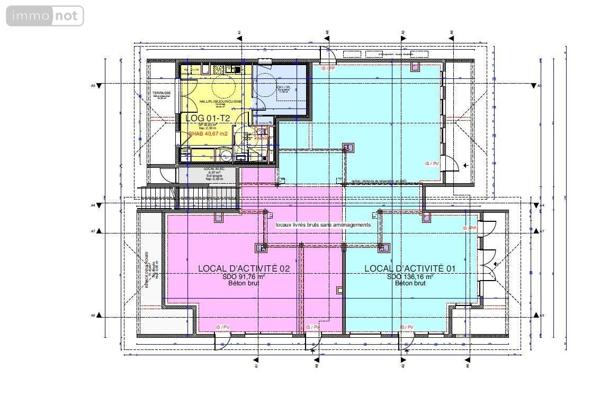 Fonds et/ou murs commerciaux à louer à Viriat dans l'Ain (01440), ref : 01083-L148
