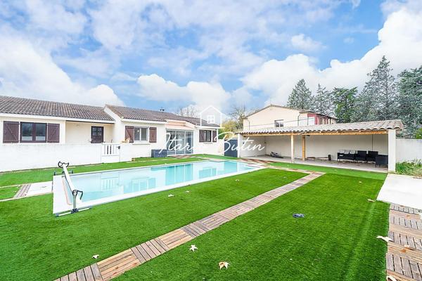 Superbe villa familiale 6 pièces avec piscine et grand jardin