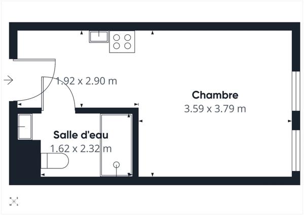 Appartement à vendre 1 pièces CHOLET (49)