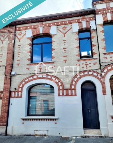 Maison à la rénovation ATYPIQUE ET TENDANCE en centre ville