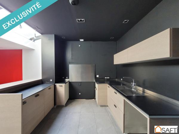 Maison à la rénovation ATYPIQUE ET TENDANCE en centre ville