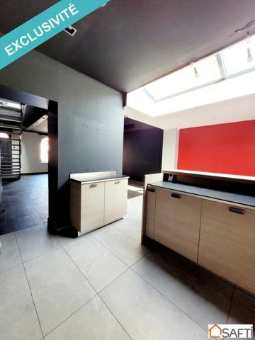 Maison à la rénovation ATYPIQUE ET TENDANCE en centre ville