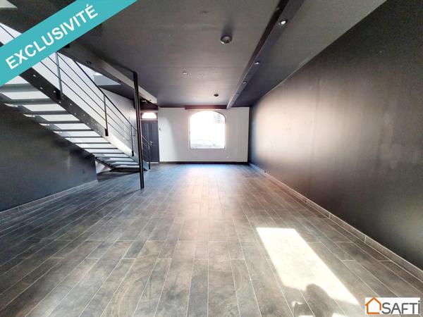 Maison à la rénovation ATYPIQUE ET TENDANCE en centre ville