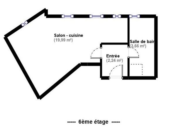 Vincennes (94300) STUDIO avenue de Paris VINCENNES vendu meublé