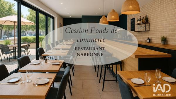 Restaurant à vendre 100 m² Narbonne