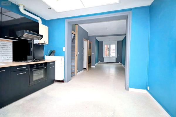 Maison de ville à vendre à Houplines dans le Nord (59116), ref : 1851