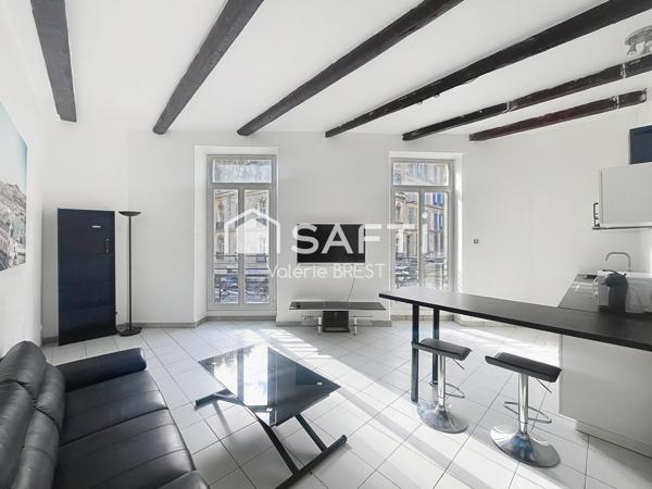 13006 13008-Marseille-type 2 lumineux- Cave.