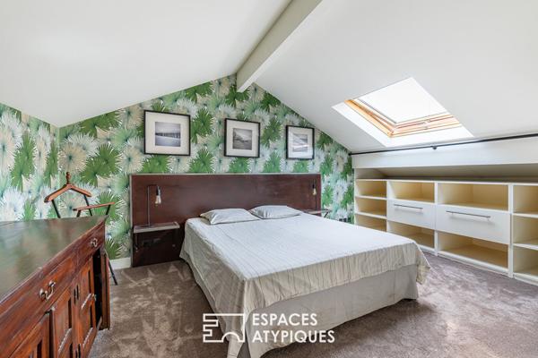 Duplex sur le toit avec verrière panoramique et terrasses – Quartier Croulebarbe