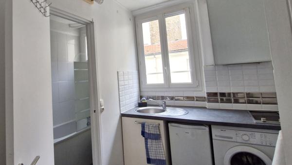 Appartement Paris 1 piècemeublé