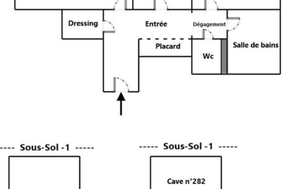 Bel appartement de 51 m2 à Le Blanc-Mesnil