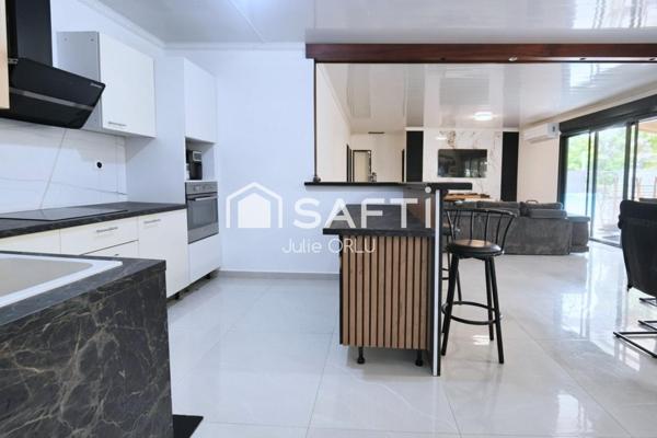 Maison rénovée 135 m², 3 chambres, Terrain 723 m²