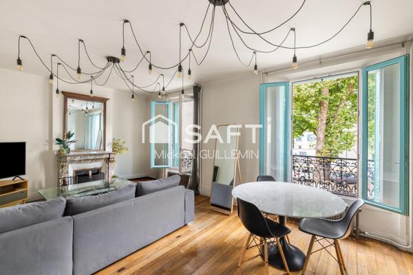 Meulière de charme familiale sur terrain constructible