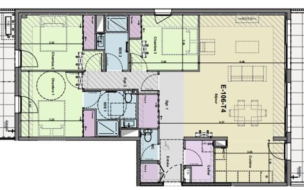 Appartement à vendre    4 pièces •  Narbonne