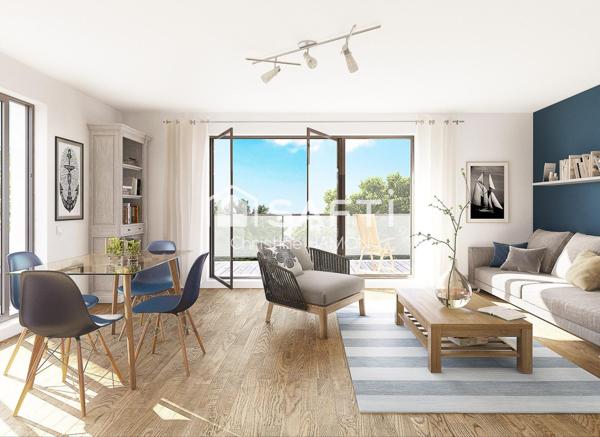 T2 dans le centre avec balcon au SE et 2 parking