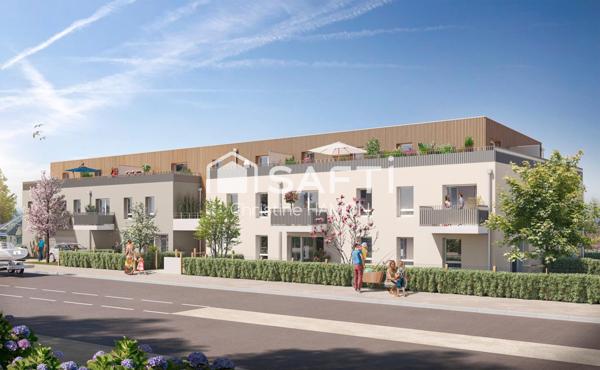 T2 dans le centre avec balcon au SE et 2 parking