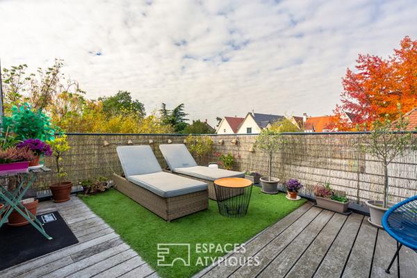 Appartement contemporain avec terrasses quartier Conseil des XV
