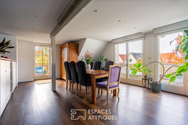 Appartement contemporain avec terrasses quartier Conseil des XV