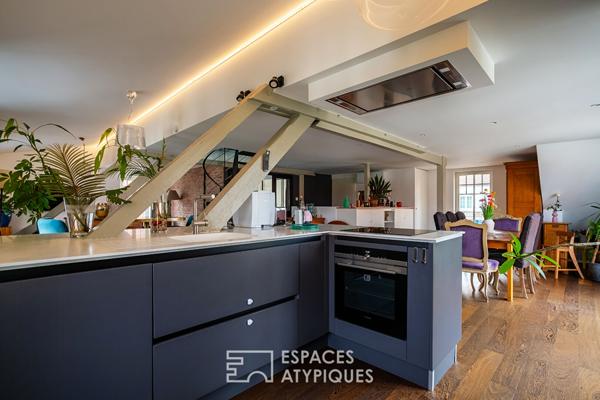 Appartement contemporain avec terrasses quartier Conseil des XV