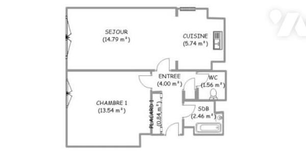 AVON – VIEUX AVON – APPARTEMENT 2 PIÈCES