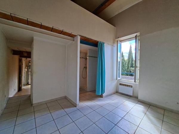 À VENDRE NÎMES - IMMEUBLE COMPRENANT 2 APPARTEMENTS AVEC ESPACES EXTÉRIEURS