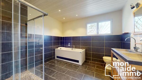 Maison de 122m² + studio indépendant de 15m² sur 2000m² de terrain