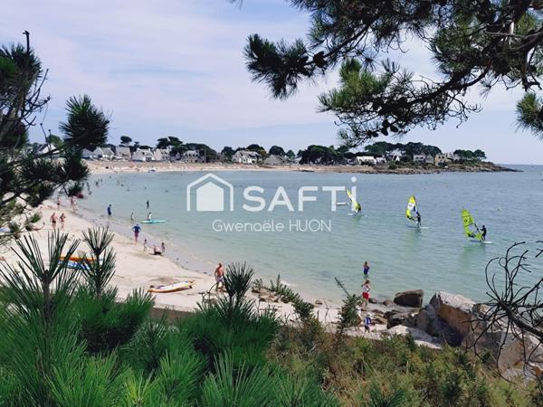 À 200 m de la plage, studio en rez de jardin exposé SO