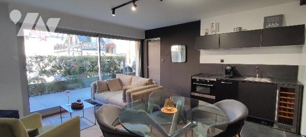 T2 avec grande terrasse SUD/EST en centre-ville proche plage et marché du Touquet