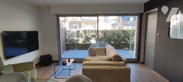 T2 avec grande terrasse SUD/EST en centre-ville proche plage et marché du Touquet