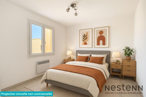 Maison Trets T3 avec jardinet et place de parking