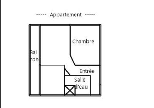 Appartement à vendre 2 pièces 27,44 m² Rennes