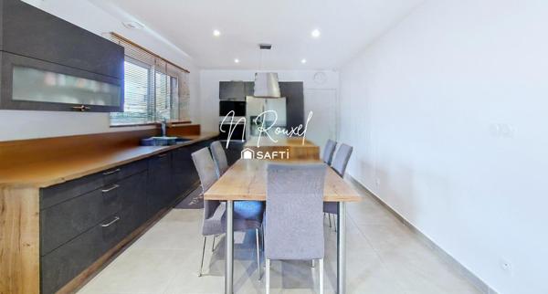 Contemporaine de 141m2, 4 chambres, parcelle 475m2