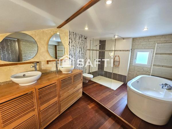 Grande maison de ville 6 chambres avec jardin