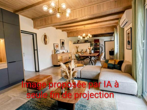 Maison familiale au coeur de la nature