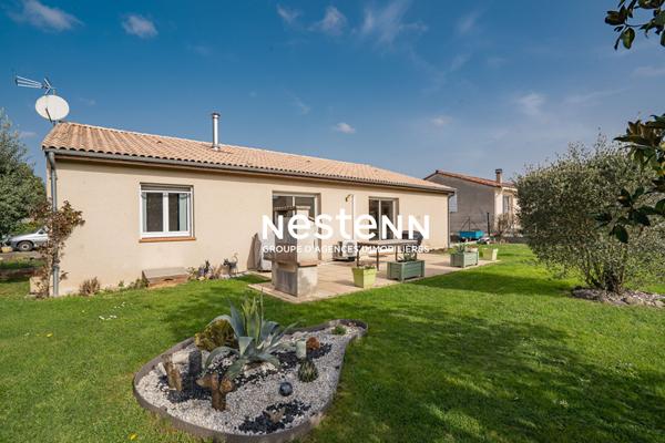 A VENDRE - PLAISANCE DU TOUCH - Maison T4 plain-pied de 96 m² - Jardin, terrasse, garage