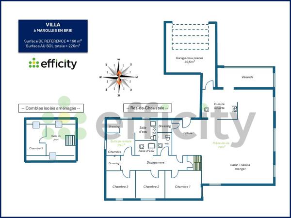 Maison 8 pièces - 160 m²
