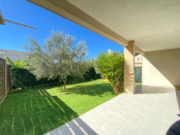A vendre - Appartement T3 avec jardin privatif - La Ciotat