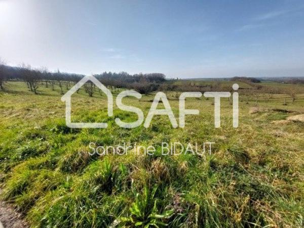 COLIGNY - Terrain viabilisé  775 m² - libre constructeur