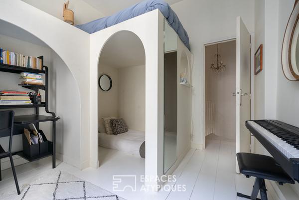 Loft de caractère dans un ancien showroom de porcelainier