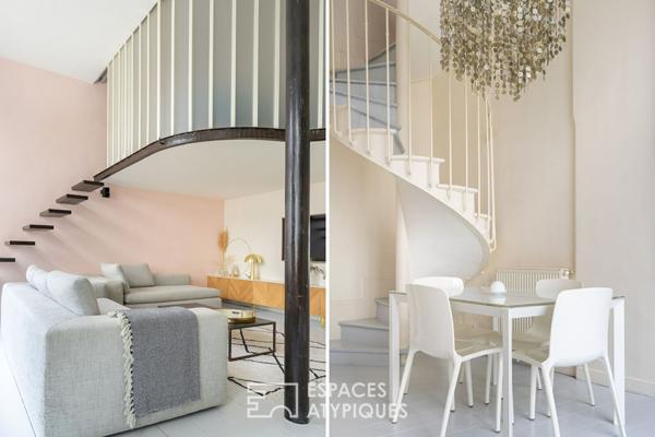 Loft de caractère dans un ancien showroom de porcelainier