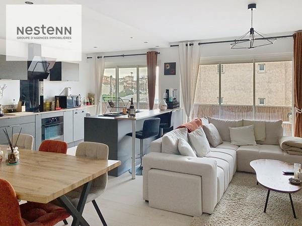 À vendre : Appartement lumineux 4 pièces à Toulon - St Roch