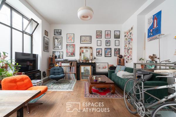 Loft dans une ancienne échoppe